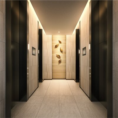 1Fエレベーターホール完成予想CG