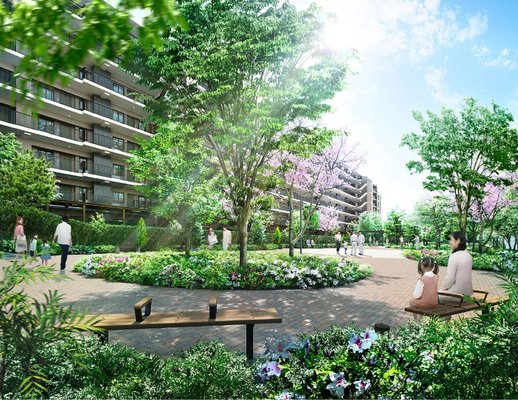 公開空地完成予想CG