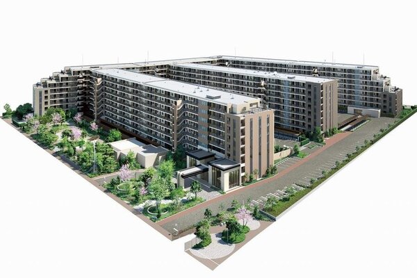 【外観完成予想CG】