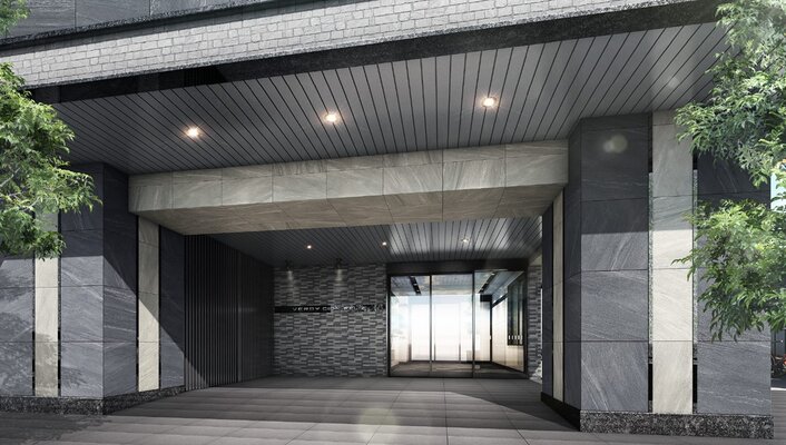 エントランスポーチ完成予想図