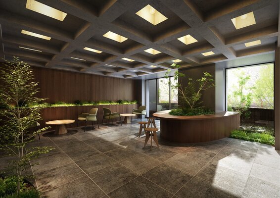 ラウンジ完成予想CG