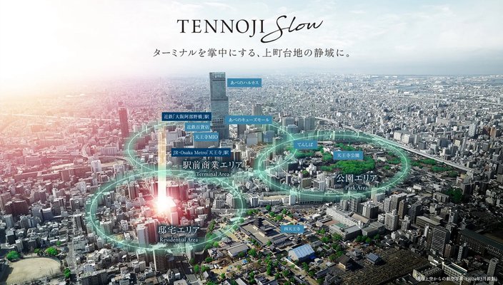 現地上空からの航空写真（2024年3月撮影）