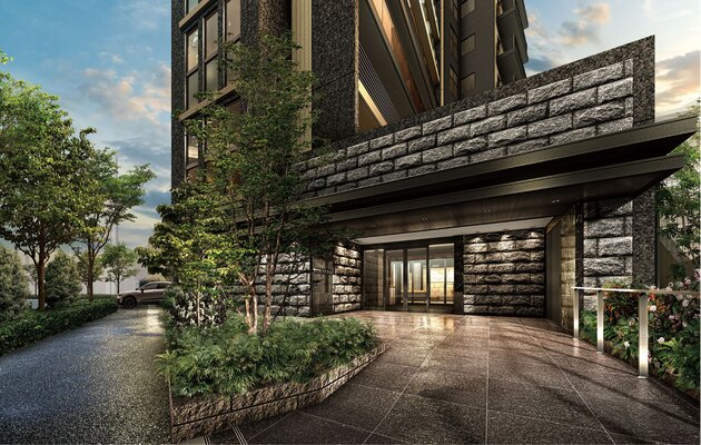 アプローチ完成予想CG