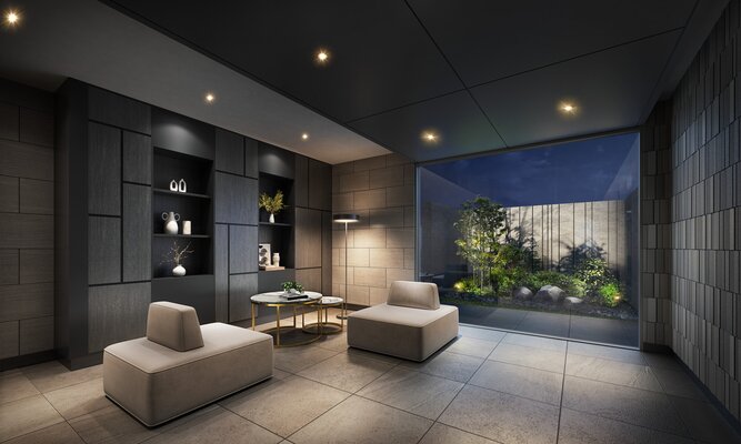 エントランスホール完成予想CG