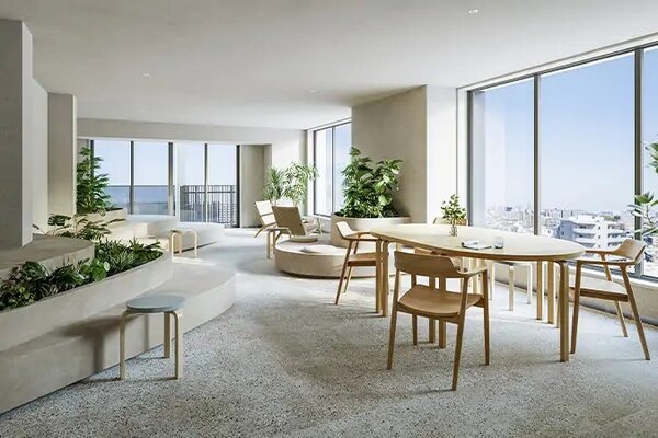 スカイラウンジ完成予想CG（Active wing）