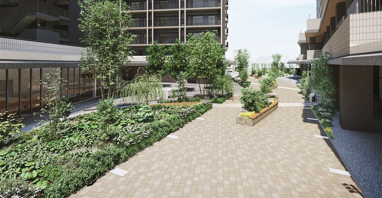 外構完成予想CG