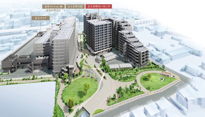 開発エリア完成予想CG