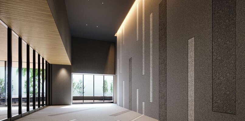 エントランス内観完成予想CG