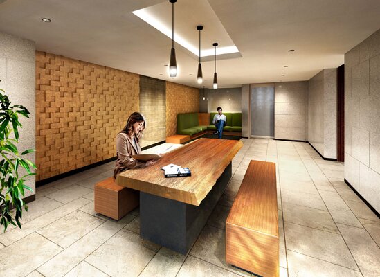 カジュアルラウンジ完成予想CG