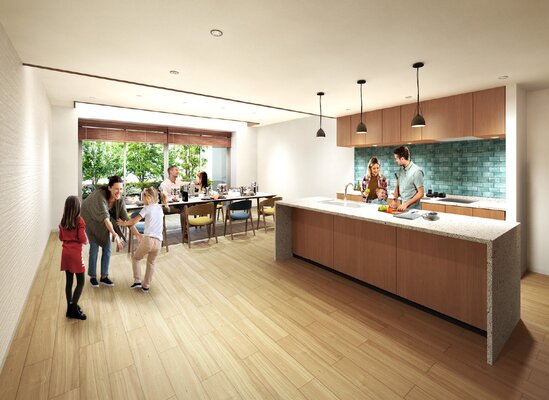 パーティールーム 1完成予想CG