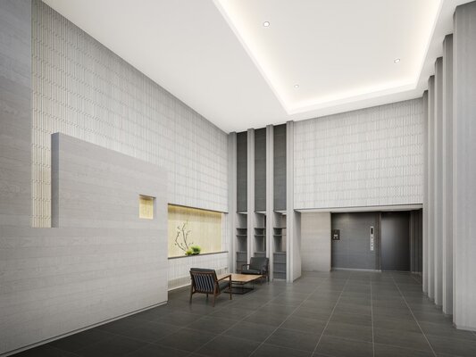 南邸エントランスホール完成予想図