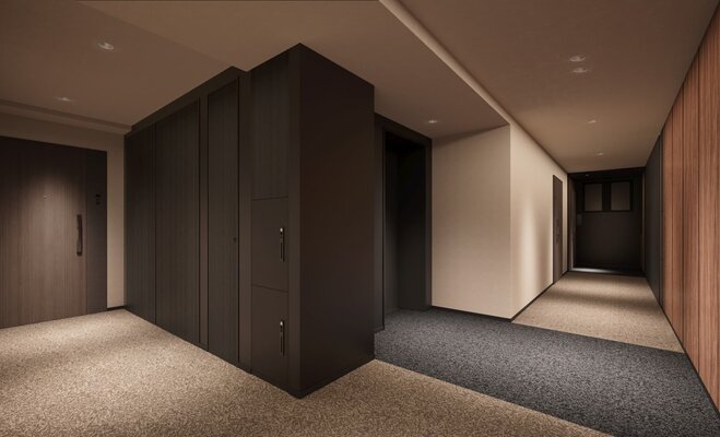 内廊下完成予想図