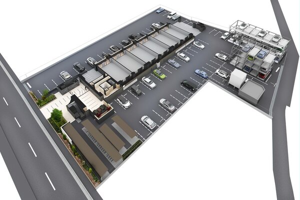 敷地配置予想CG