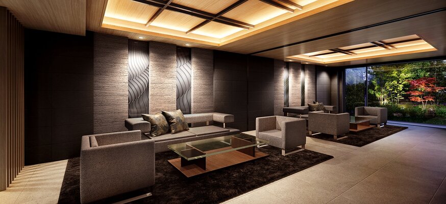 ラウンジ完成予想CG