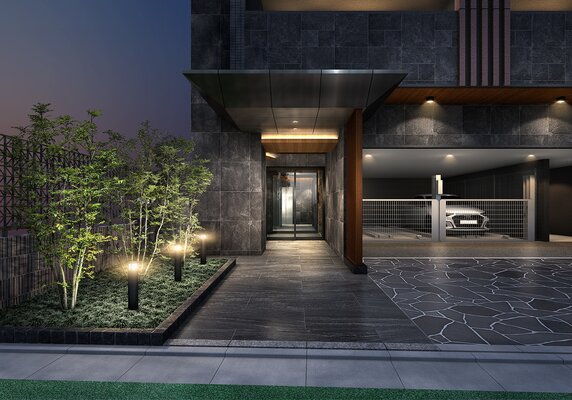 エントランスアプローチ完成予想CG