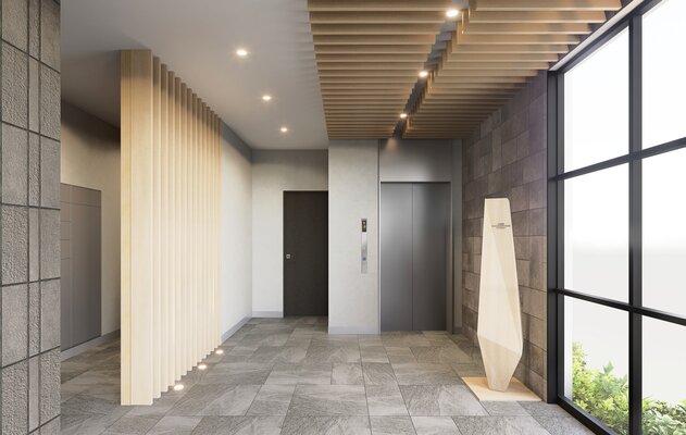 風除室完成予想CG