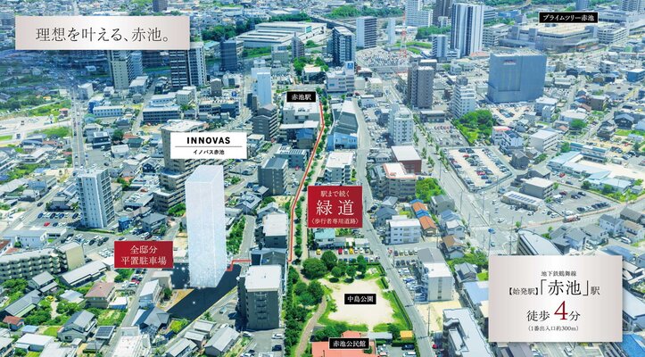 現地周辺航空写真(2025年7月撮影)