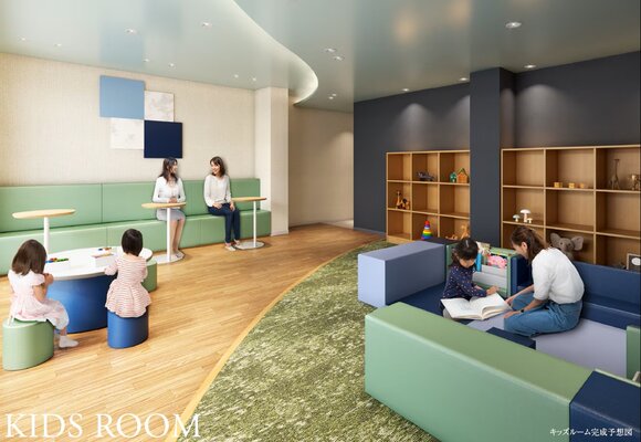 キッズルーム完成予想図