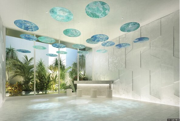 ロビー完成予想CG