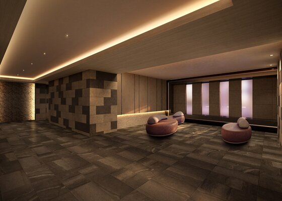 エントランスホール・ラウンジ完成予想図