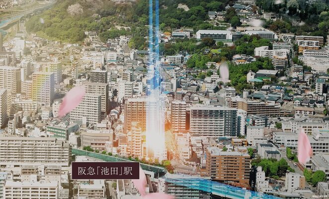 現地周辺航空写真