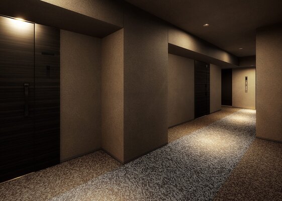 内廊下完成予想図