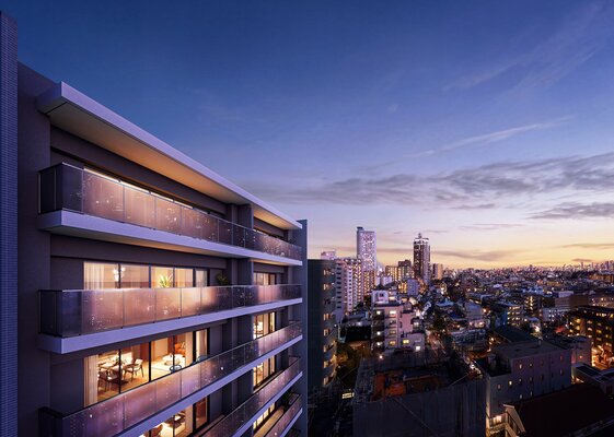 眺望外観完成予想図