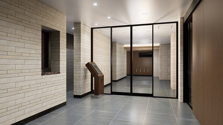 エントランスホール完成予想図