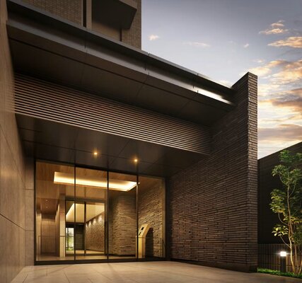 エントランスアプローチ完成予想図