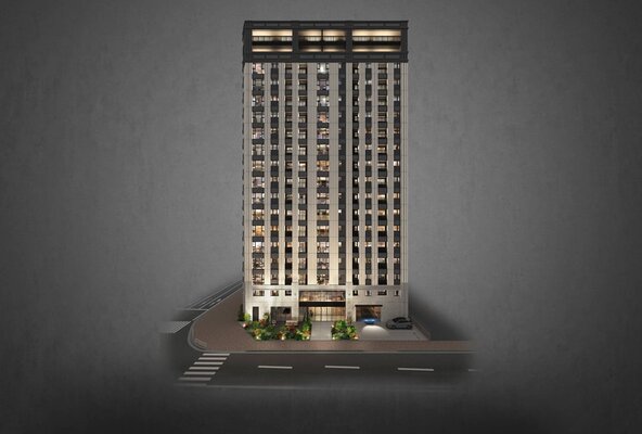 外観（正面）完成予想図