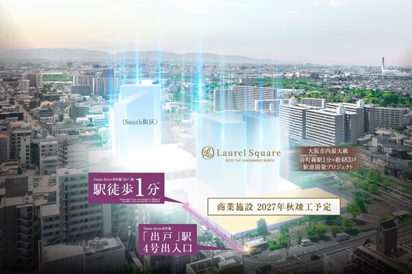 現地周辺航空写真（2025年10月撮影）