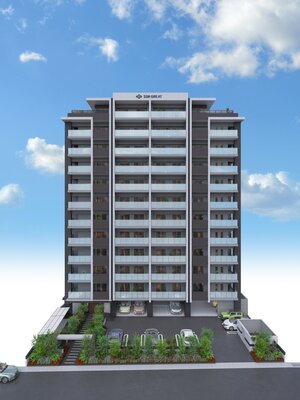 外観正面完成予想CG