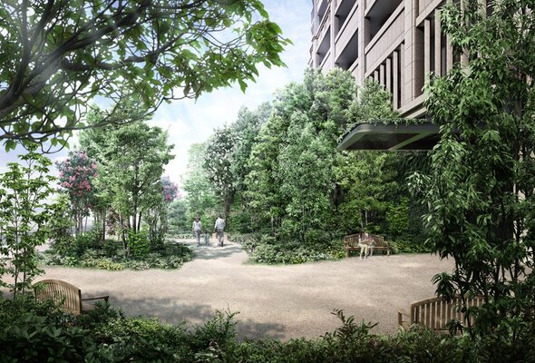 ガーデン完成予想図