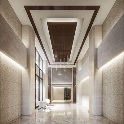 エントランスホール完成予想図