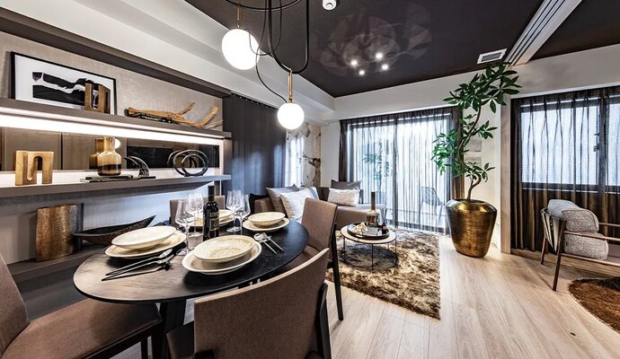 LIVING DINING