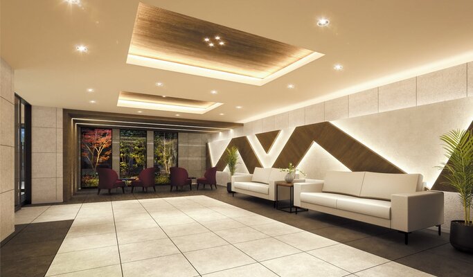 エントランスホール完成予想CG