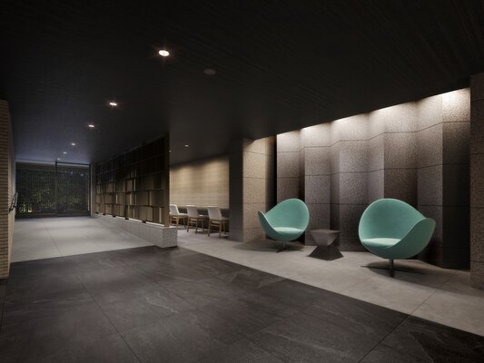 ラウンジ完成予想CG