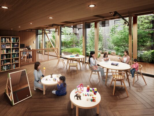 ナラシノヒュッテ完成予想CG