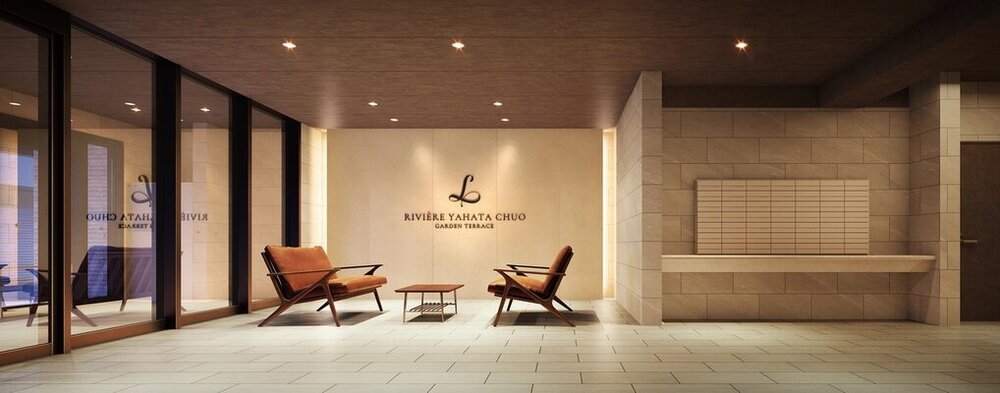 エントランスホール・ラウンジ完成予想CG