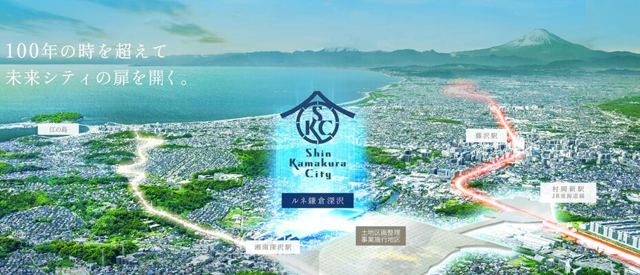 現地周辺航空写真