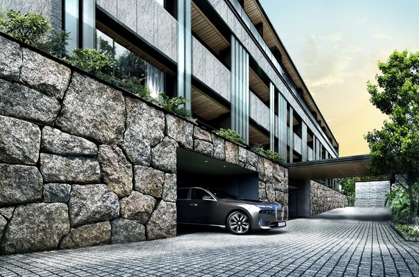 アプローチ完成予想図