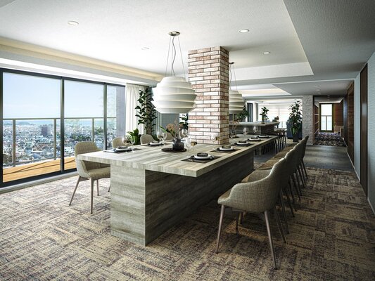 スカイズラウンジ完成予想CG