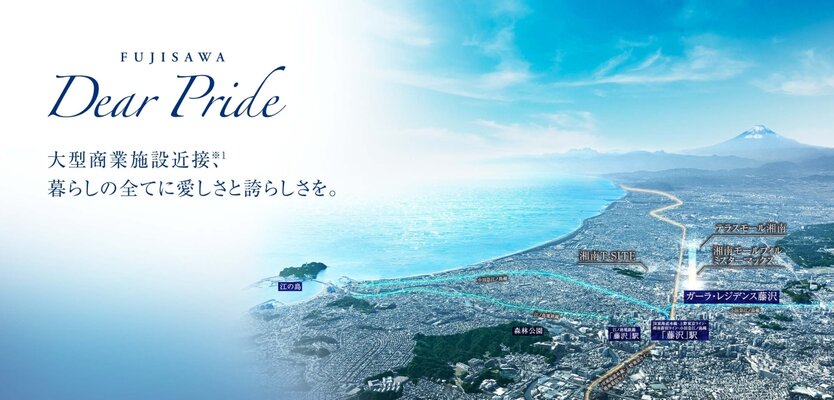 現地周辺航空写真