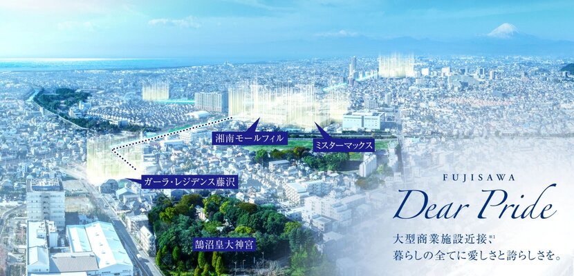 現地周辺航空写真