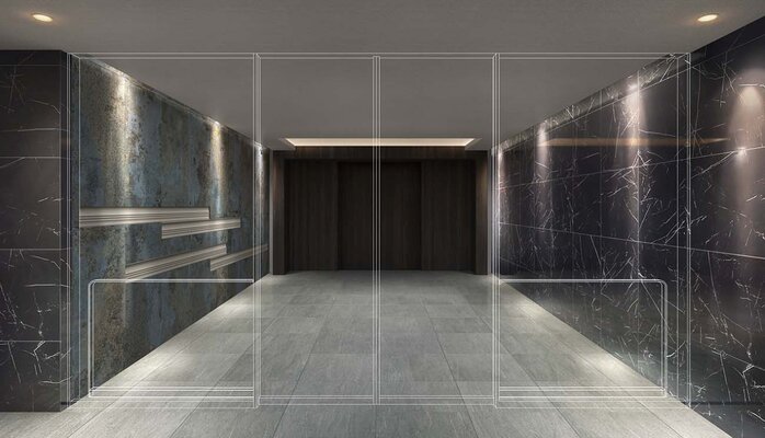 エントランスホール完成予想CG