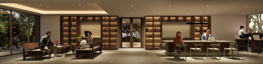 ラウンジ完成予想CG