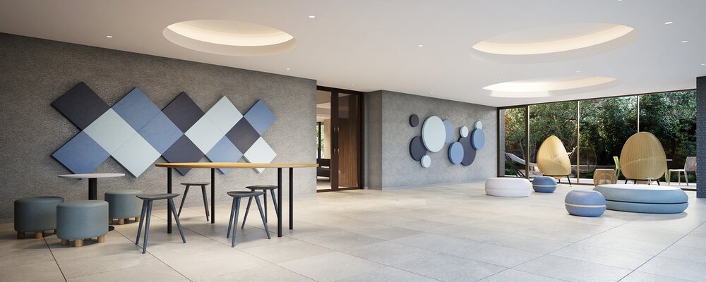 コミュニティルーム完成予想CG