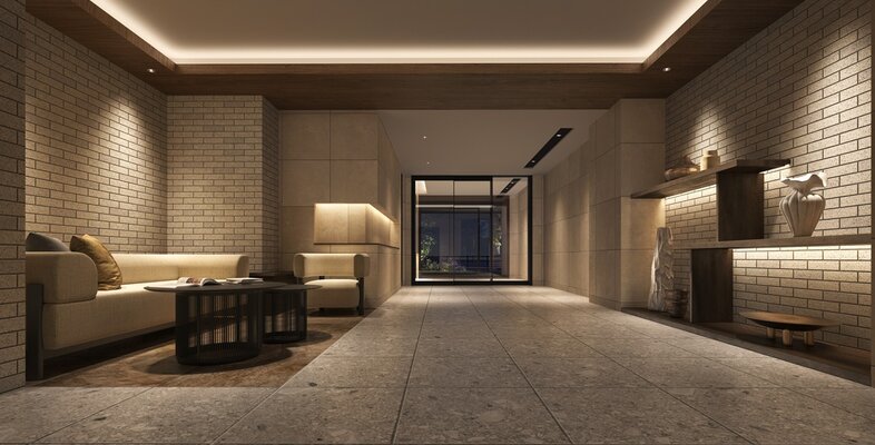 エントランスホール完成予想図