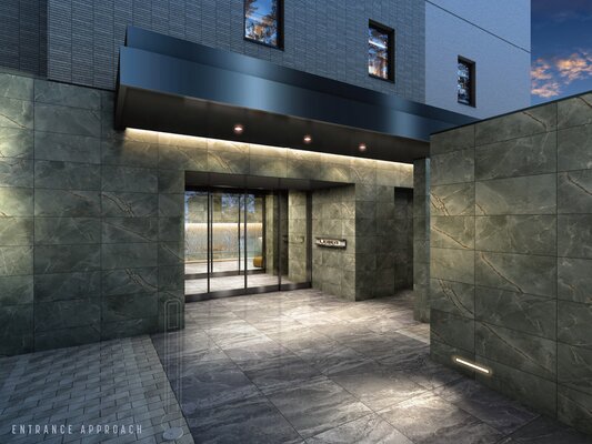 エントランスアプローチ完成予想CG