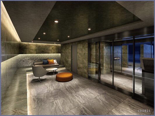 ラウンジ完成予想CG